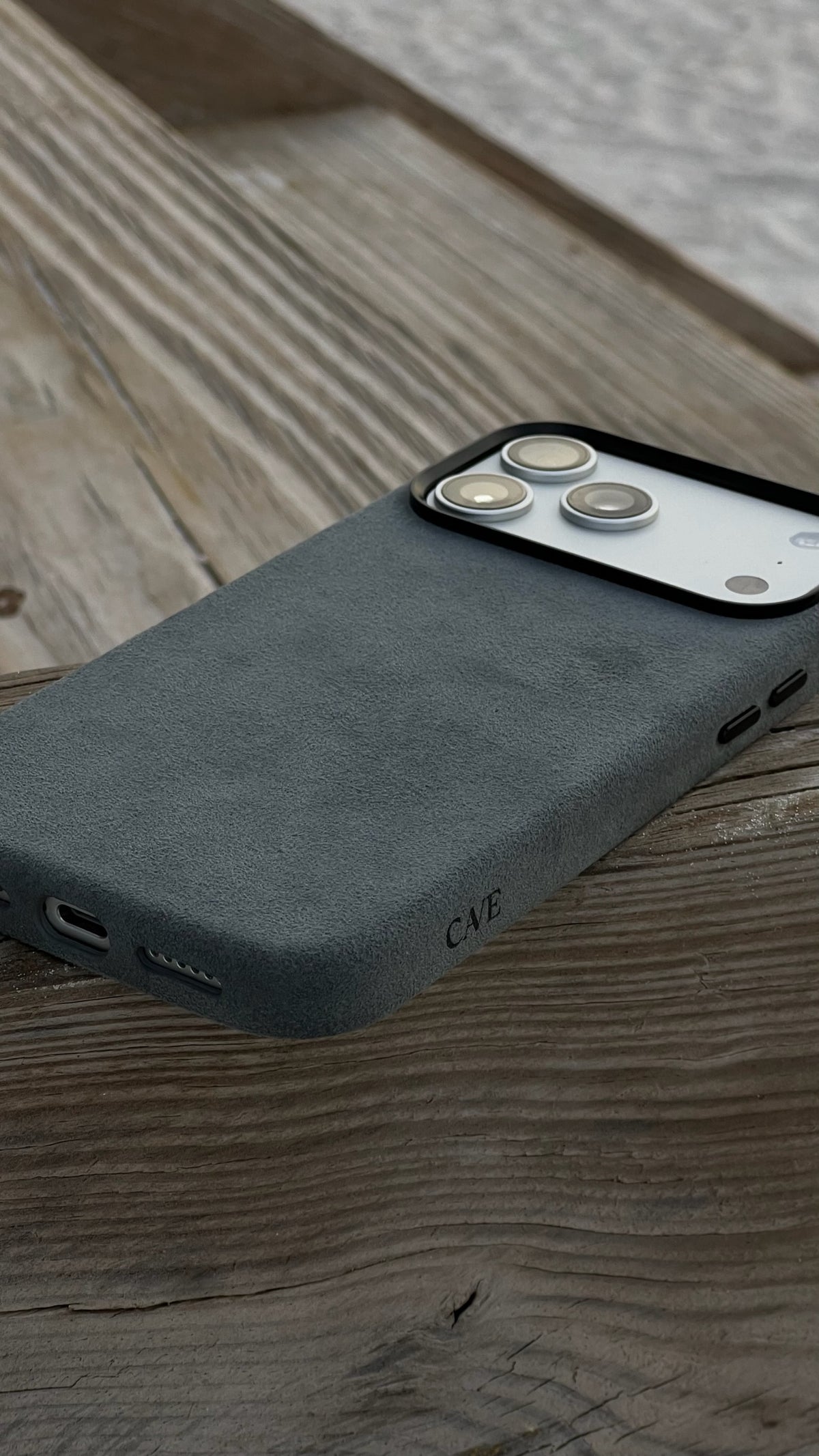 CAVE Alcantara iPhone Case
