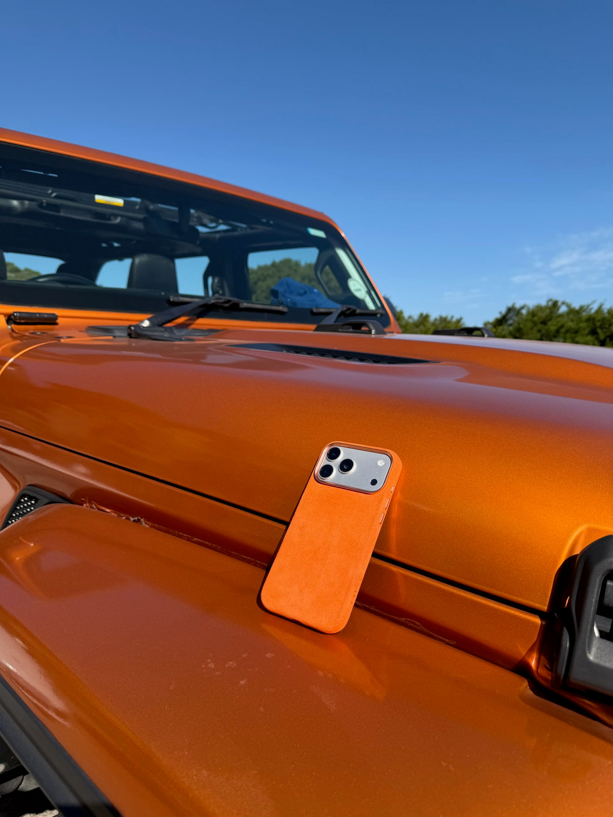 CAVE Alcantara iPhone Case