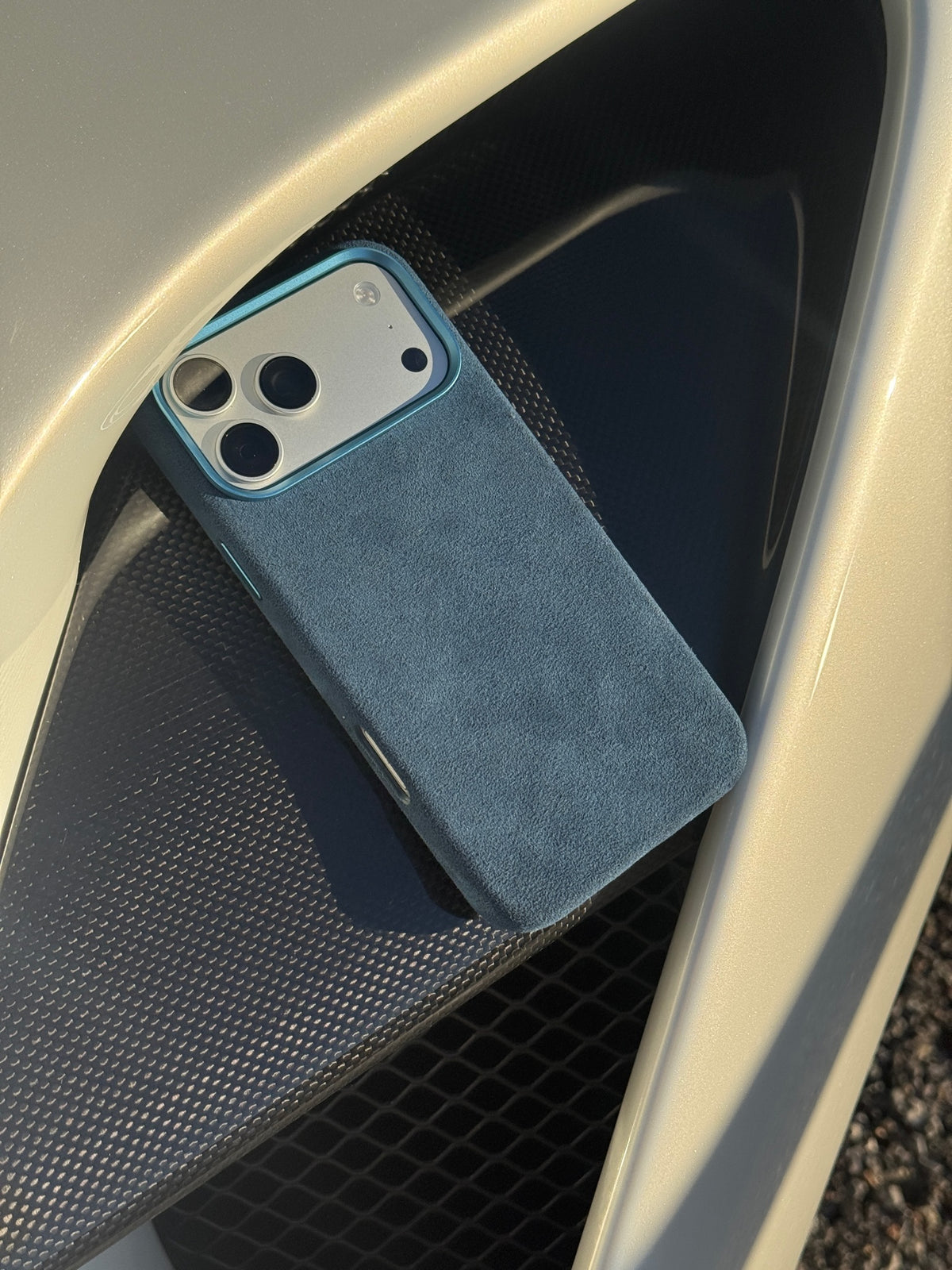 CAVE Alcantara iPhone Case
