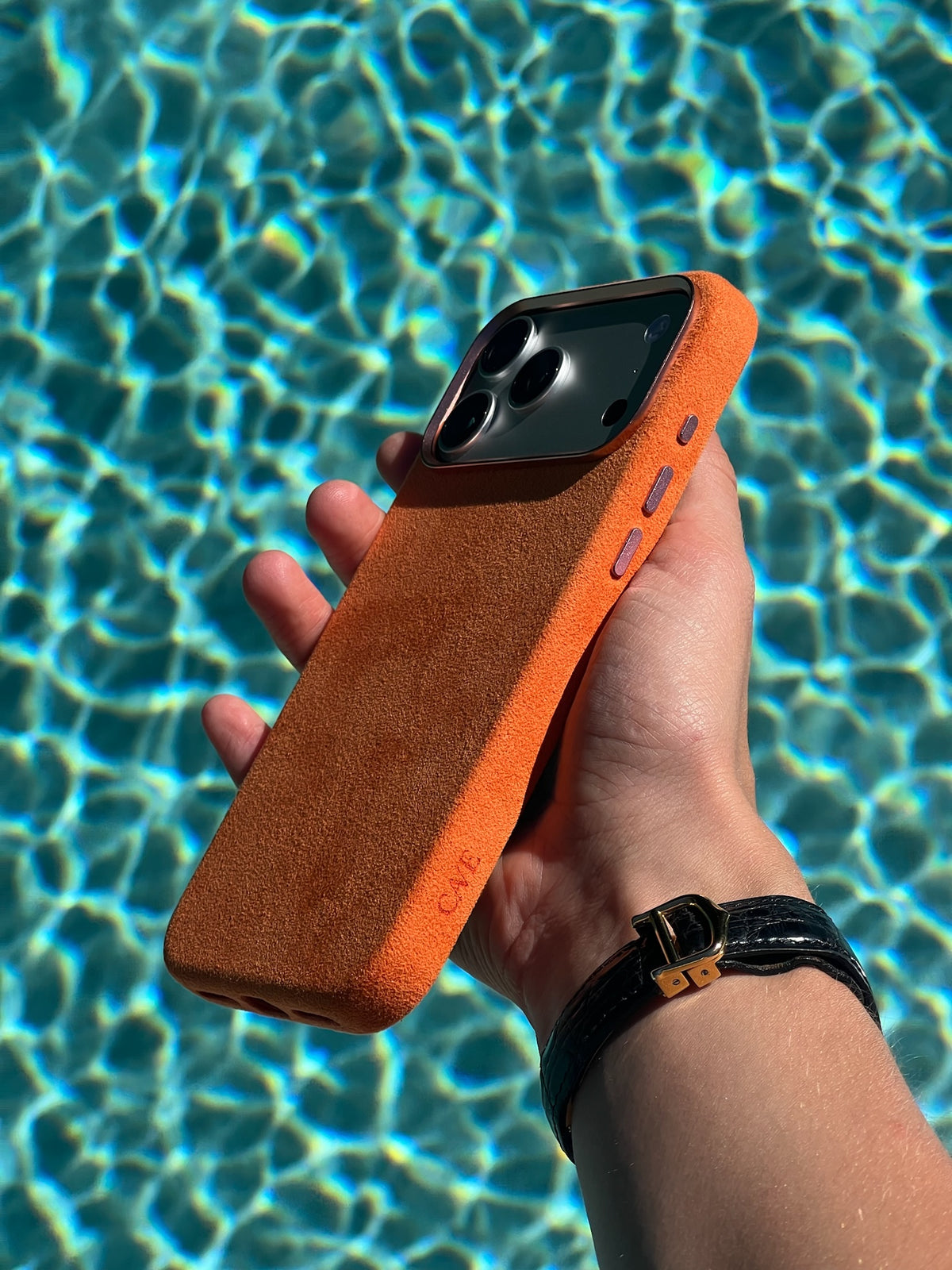 CAVE Alcantara iPhone Case