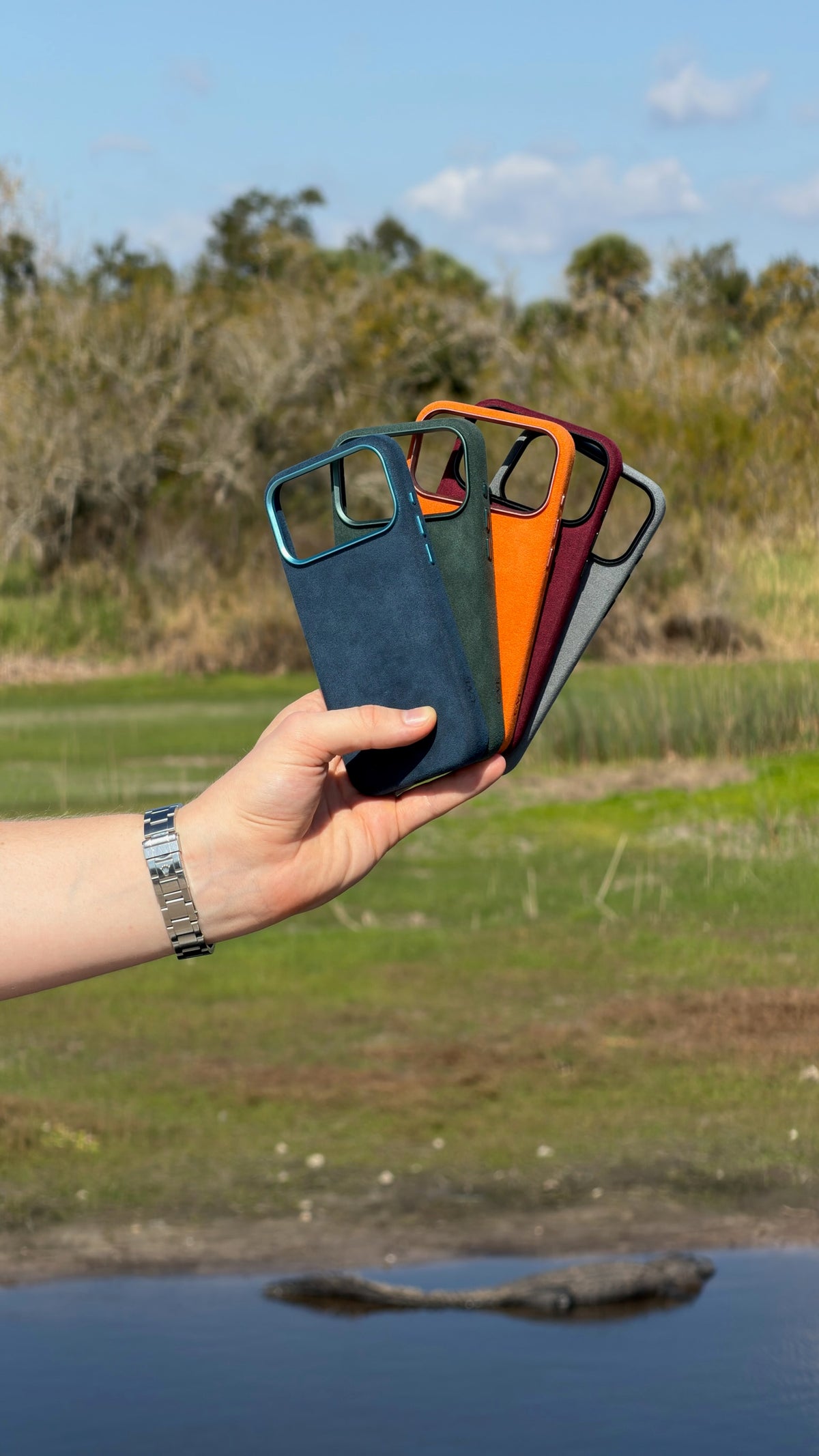 CAVE Alcantara iPhone Case