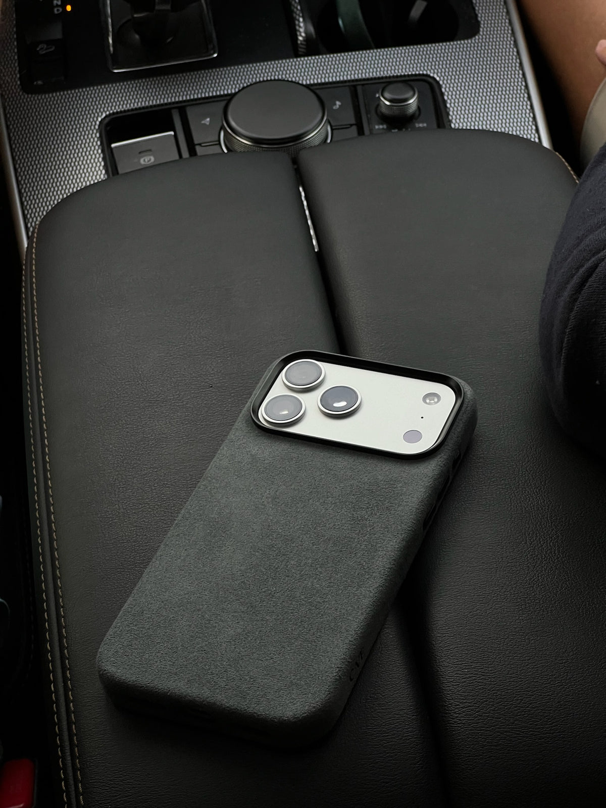 CAVE Alcantara iPhone Case
