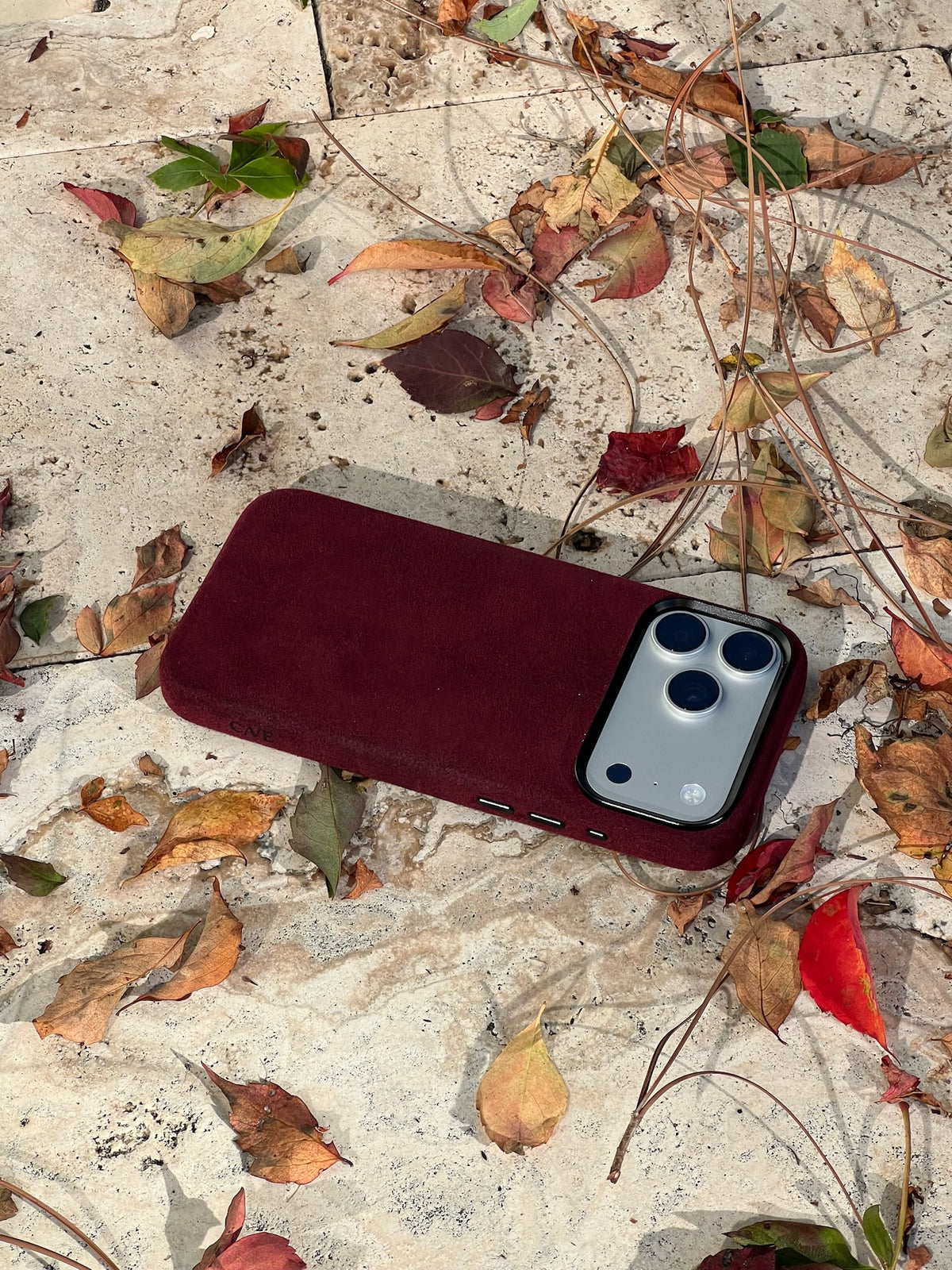 CAVE Alcantara iPhone Case